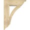 Ekena Millwork Thorton Traditional Rough Sawn Bracket w/ Offset Brace, Douglas Fir, 8"W x 24"D x 32"H BKT0806X24X32THR01RDF - alternate 4